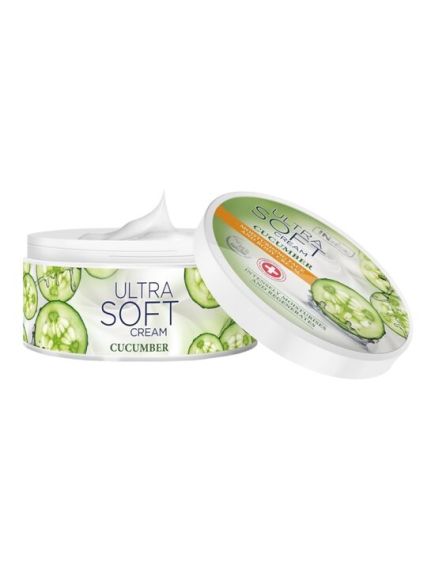 Crema pentru fata si corp, Inelia, Ultra Soft, Nutritiva, extract de Castravete, 200ml Engros Crema pentru fata si corp, Inelia, Ultra Soft, Nutritiva, extract de Castravete, 200ml Engros