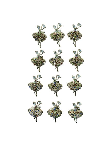 Set En-gros 12 Brose Martisor marime mica, 3.5cm, Balerina Eleganta Set En-gros 12 Brose Martisor marime mica, 3.5cm, Balerina Eleganta