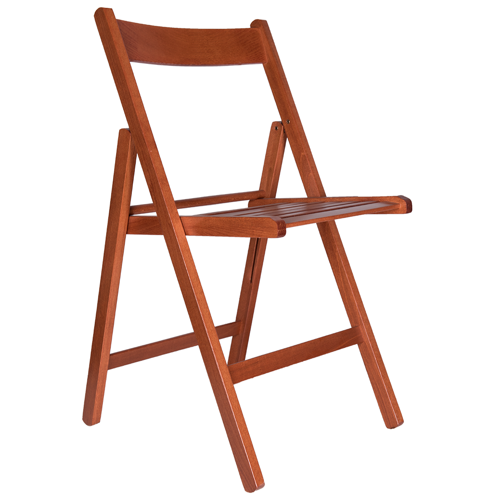 Scaun pliabil lemn Basic, ciresc, sezut de lemn, 79 x 42 cm Scaun pliabil lemn Basic, ciresc, sezut de lemn, 79 x 42 cm