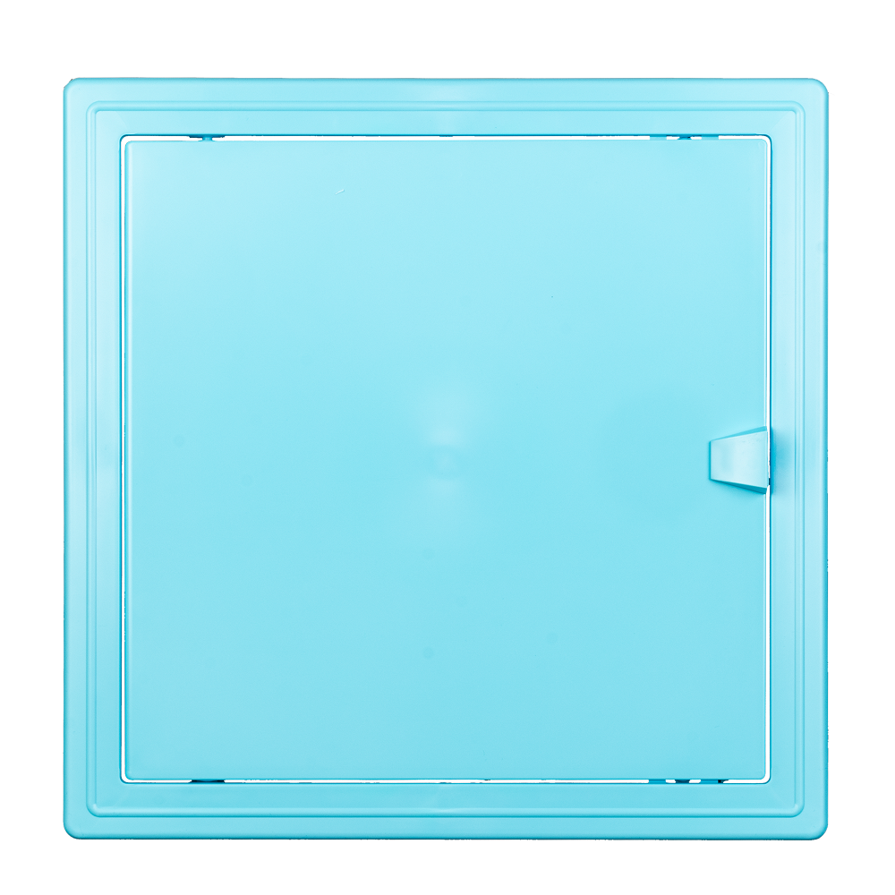 Usita vizitare, TE-MA, plastic, albastru deschis, 20x20 cm Usita vizitare, TE-MA, plastic, albastru deschis, 20x20 cm