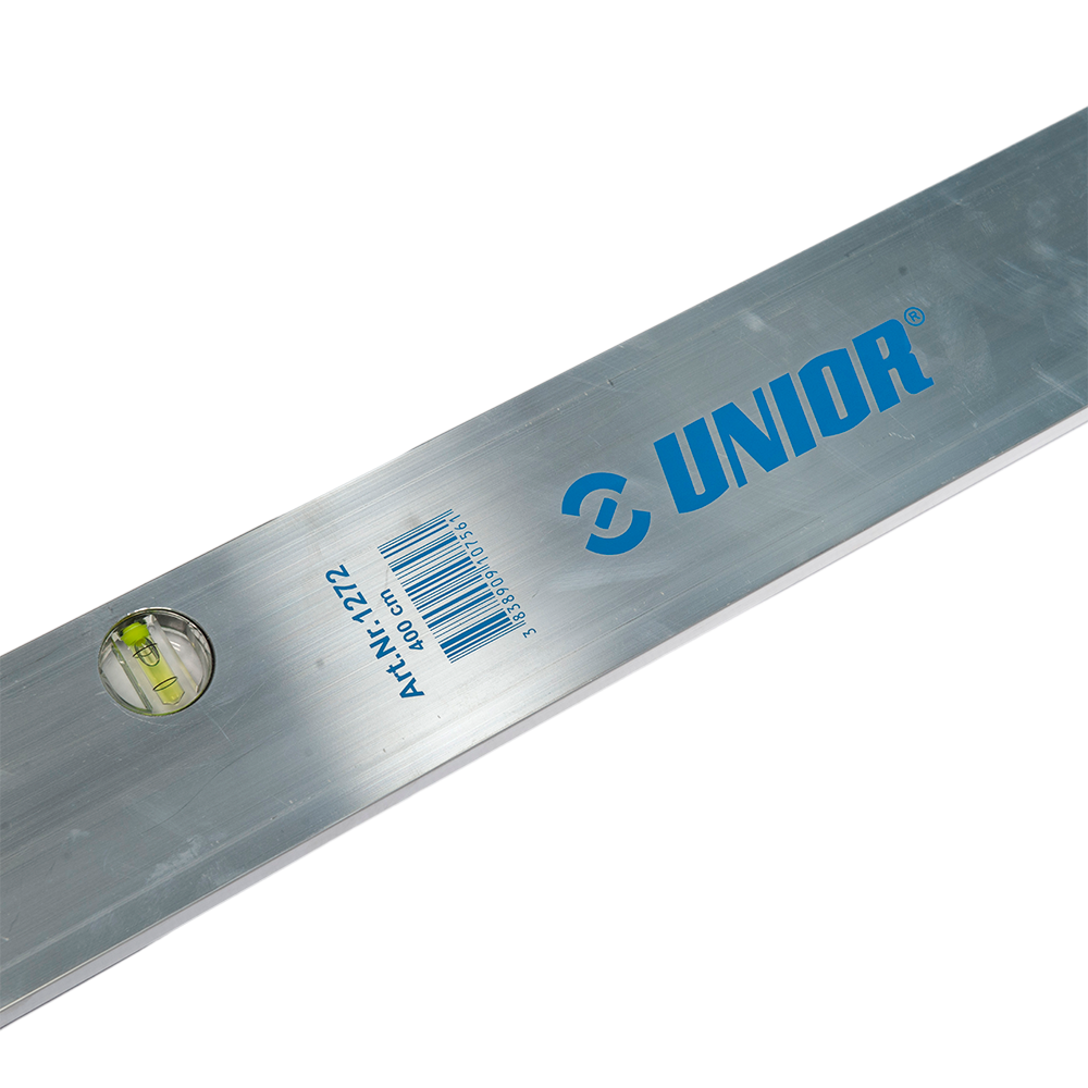 Rigla de zidarie Unior, cu profil din aluminiu, 4000 mm Rigla de zidarie Unior, cu profil din aluminiu, 4000 mm