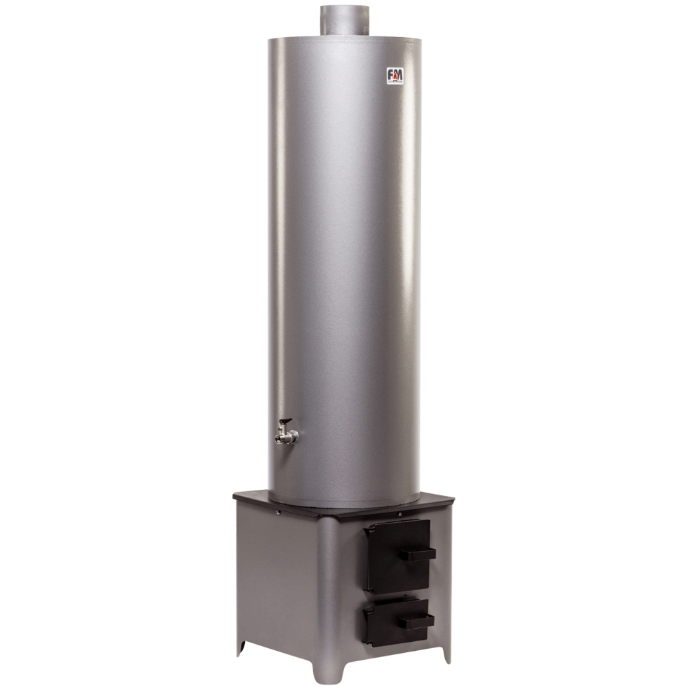 Ansamblu boiler cu focar economic Miklos Steel, FM, tabla de otel, 90 L, 5,5 kW Ansamblu boiler cu focar economic Miklos Steel, FM, tabla de otel, 90 L, 5,5 kW