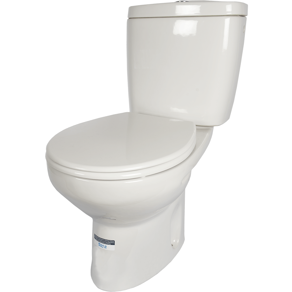 Set Roca Adele L, WC + capac + rezervor, evacuare laterala, alb Set Roca Adele L, WC + capac + rezervor, evacuare laterala, alb