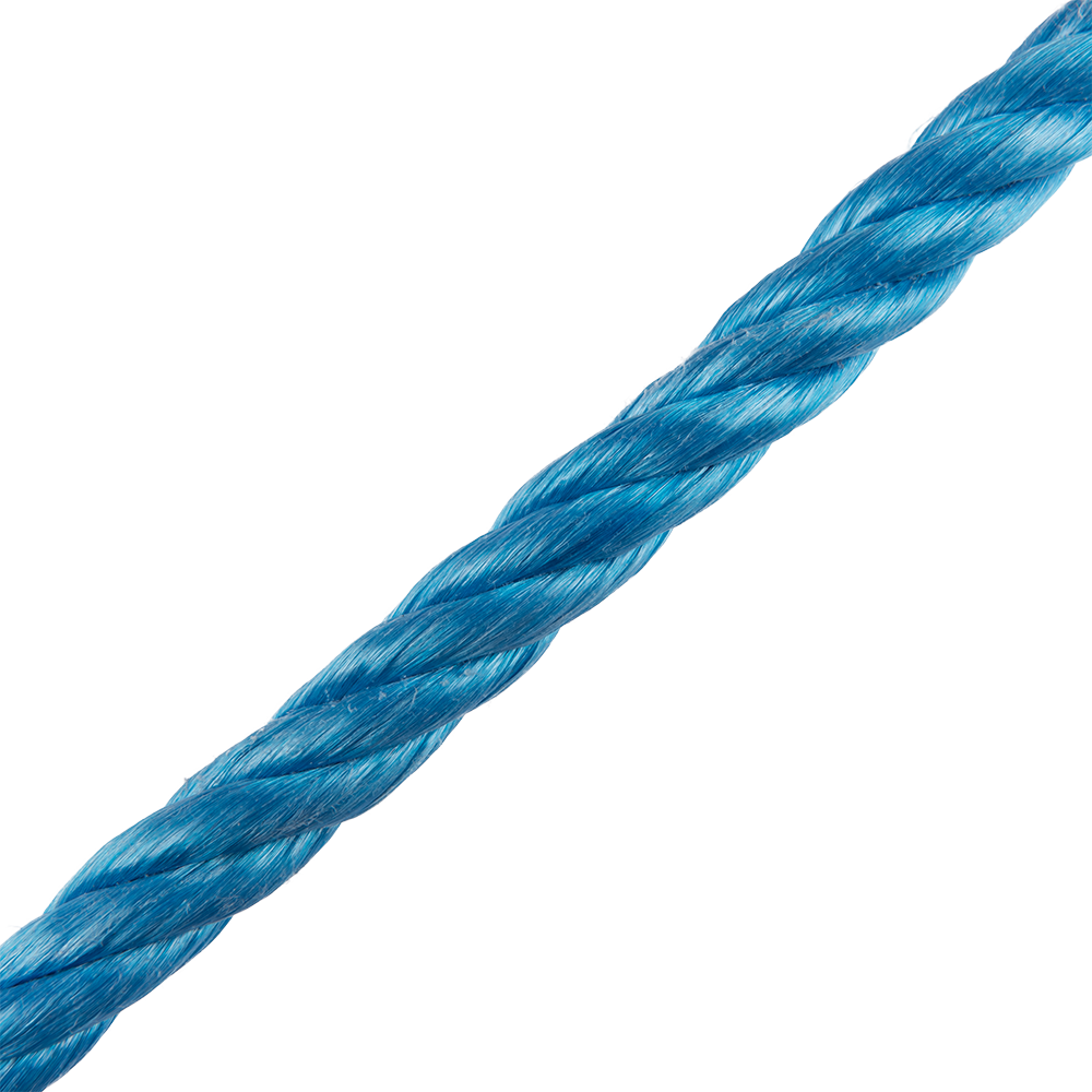 Franghie din polipropilena, rasucita, 14 mm, albastru Franghie din polipropilena, rasucita, 14 mm, albastru