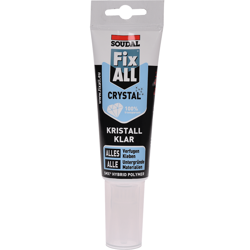 Adeziv izolant Soudal Fix All Crystal, blister 125 ml Adeziv izolant Soudal Fix All Crystal, blister 125 ml