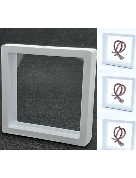 Set engros 10/buc cutie de plastic pentru brosa tipla transparenta, 9 cm Set engros 10/buc cutie de plastic pentru brosa tipla transparenta, 9 cm