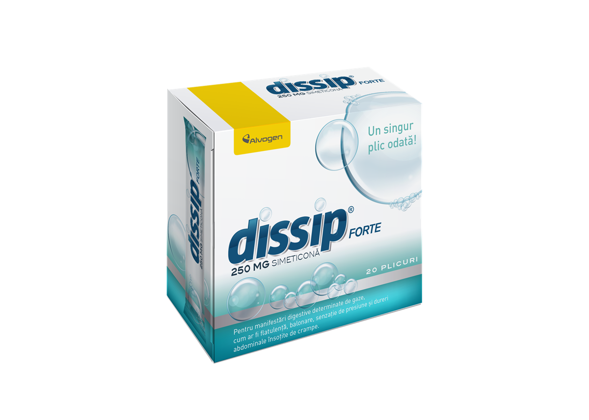 DISSIP FORTE 250MG X 20PLICURI