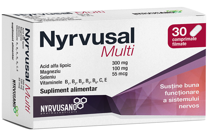 NYRVUSAL MULTI 30 COMPRIMATE FILMATE