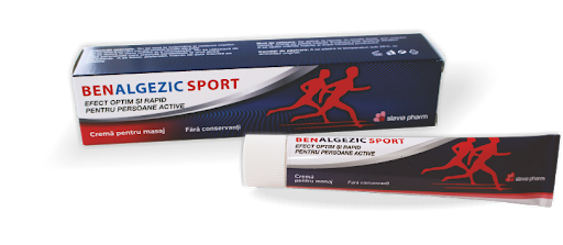 BENALGEZIC SPORT CREMA PENTRU MASAJ 45ML