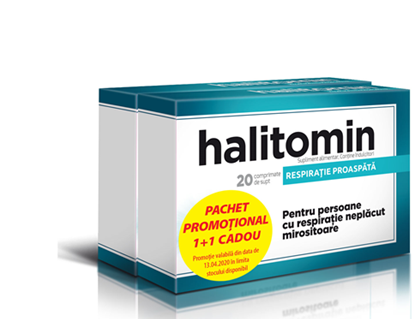 HALITOMIN 20 COMPRIMATE DE SUPT 1+1 CADOU