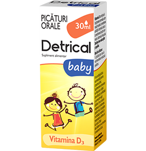 ZDROVIT DETRICAL D3 BABY PICATURI ORALE 30ML