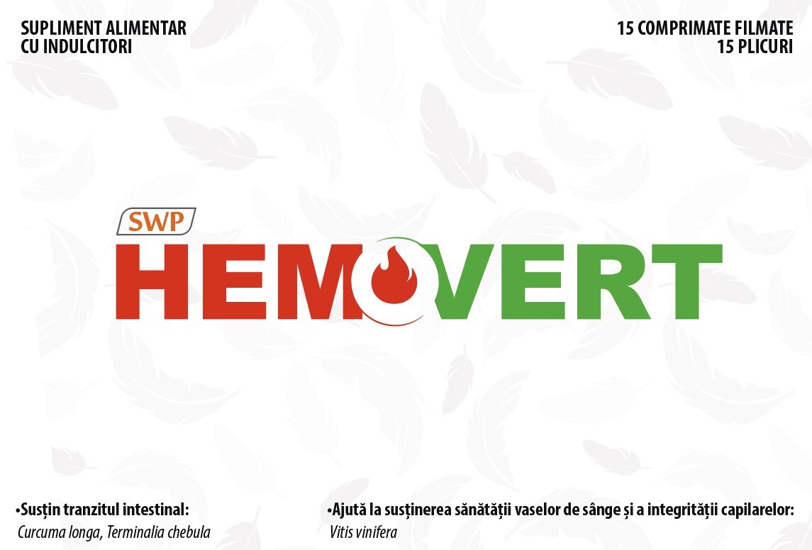 HEMOVERT 15PLICURI+15 COMPRIMATE