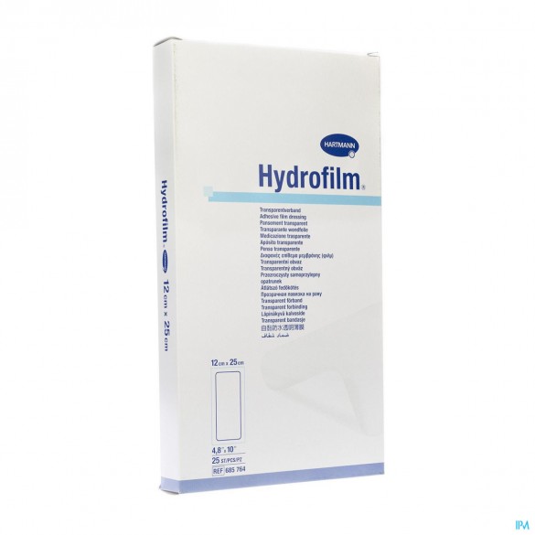 HARTMANN HYDROFILM PLASTURE STERIL TRANSPARENT AUTOADEZIV 12X25CM X 25 BUC HARTMANN HYDROFILM PLASTURE STERIL TRANSPARENT AUTOADEZIV 12X25CM X 25 BUC