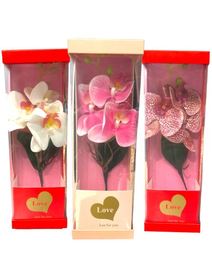 Best seller, mixt culori, Aranjament engross floral martisor orhidee silicon Best seller, mixt culori, Aranjament engross floral martisor orhidee silicon