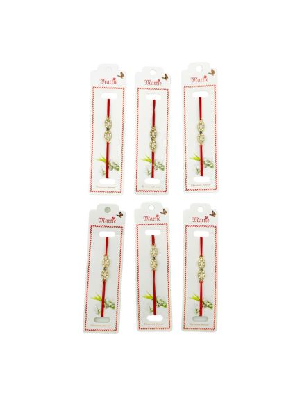 Set 24 de Bratari Martisor, Infinity Love, snur rosu elastic, model 2024, en-gros Set 24 de Bratari Martisor, Infinity Love, snur rosu elastic, model 2024, en-gros