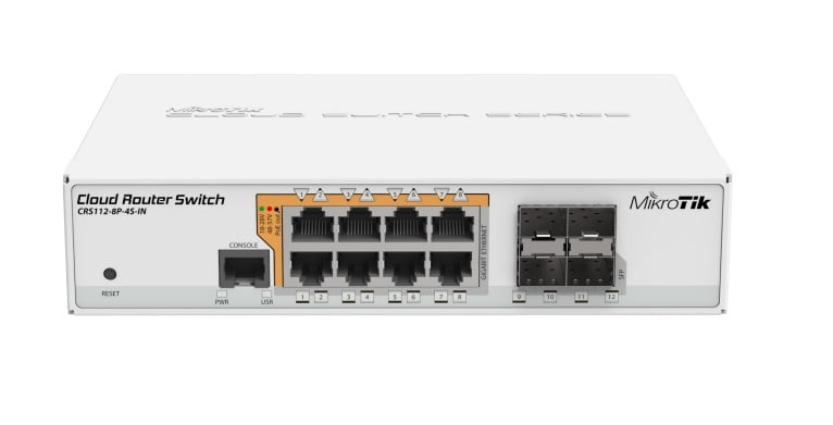 mikrotik Mikrotik CRS112-8P-4S-IN switch-uri Gigabit Ethernet (10/100/1000) Power over Ethernet (PoE) Suport Alb (CRS112-8P-4S-IN) mikrotik Mikrotik CRS112-8P-4S-IN switch-uri Gigabit Ethernet (10/100/1000) Power over Ethernet (PoE) Suport Alb (CRS112-8P-4S-IN)