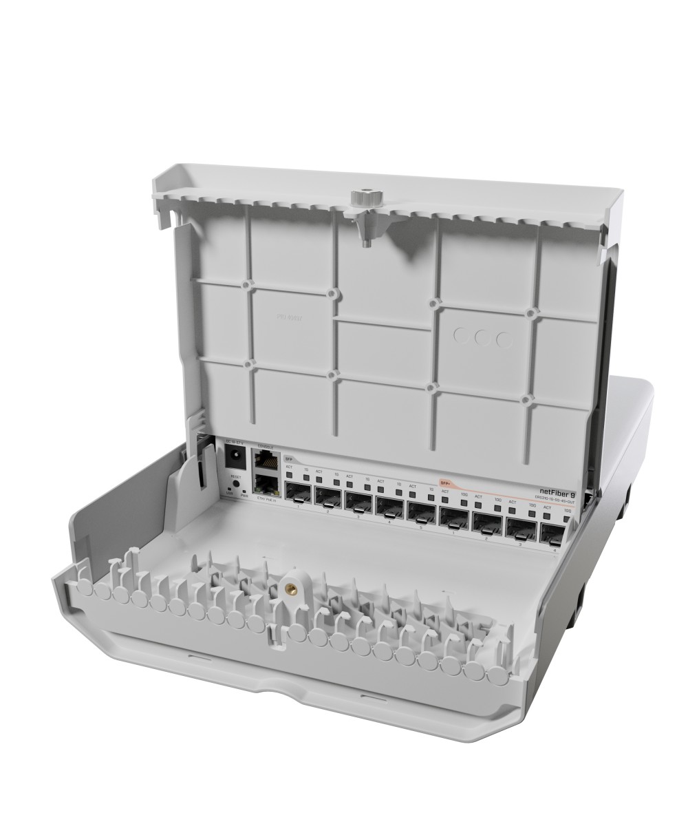 mikrotik Mikrotik netFiber 9 Gigabit Ethernet (10/100/1000) Power over Ethernet (PoE) Suport Alb (CRS310-1G-5S-4S+OUT) mikrotik Mikrotik netFiber 9 Gigabit Ethernet (10/100/1000) Power over Ethernet (PoE) Suport Alb (CRS310-1G-5S-4S+OUT)