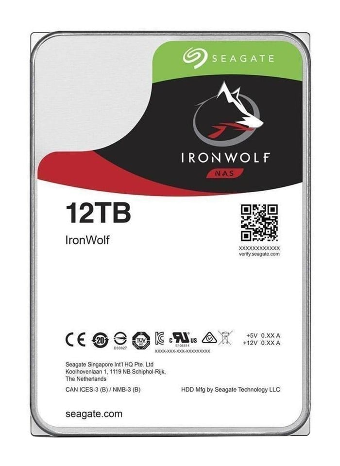seagate Seagate NAS IronWolf 12 TB 3.5' SATA III (ST12000VN0008) seagate Seagate NAS IronWolf 12 TB 3.5' SATA III (ST12000VN0008)