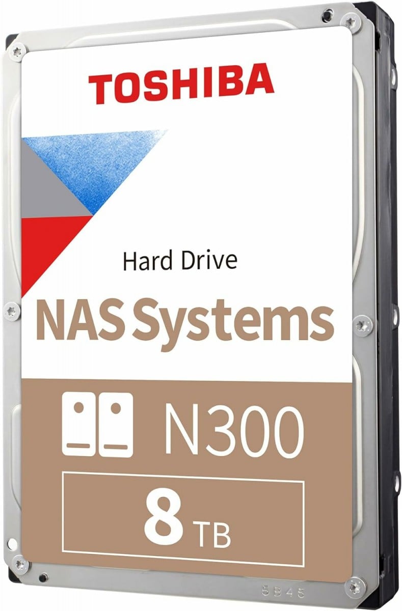 Toshiba N300 NAS 3.5' 8000 GB ATA III Serial (HDWG480UZSVA) Toshiba N300 NAS 3.5' 8000 GB ATA III Serial (HDWG480UZSVA)