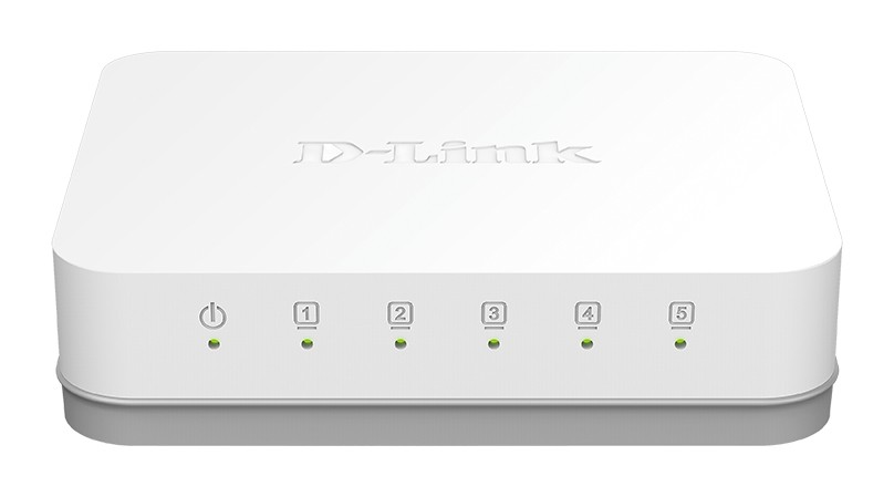 D-Link GO-SW-5G Fara management Gigabit Ethernet (10/100/1000) Alb (GO-SW-5G/E)