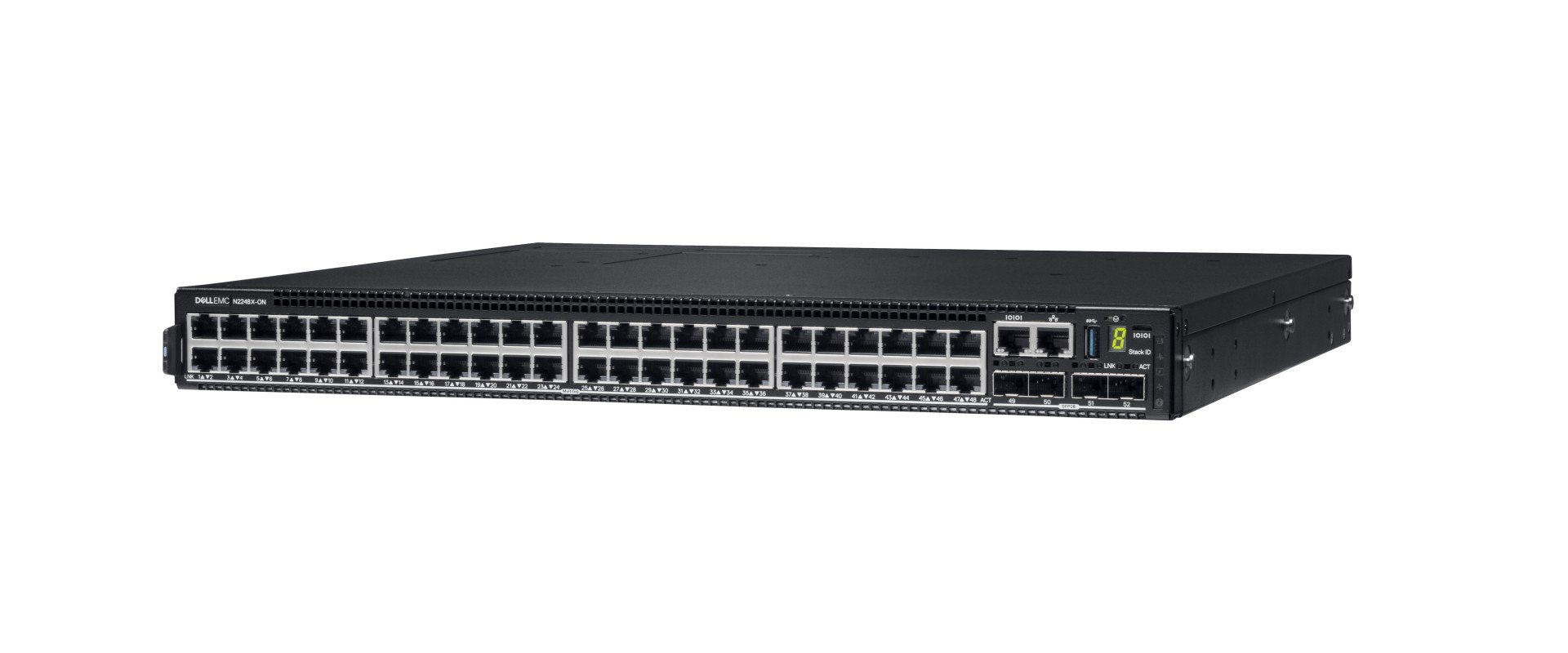 dell DELL N-Series N2248X-ON Gestionate L3 Gigabit Ethernet (10/100/1000) 1U Negru (210-ASPD)