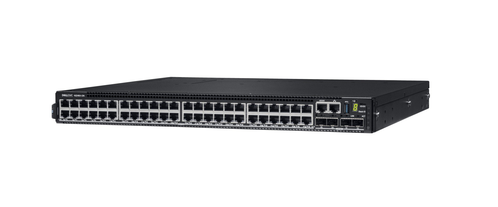 dell DELL N-Series N2248X-ON Gestionate L3 Gigabit Ethernet (10/100/1000) 1U Negru (210-ASPD) dell DELL N-Series N2248X-ON Gestionate L3 Gigabit Ethernet (10/100/1000) 1U Negru (210-ASPD)