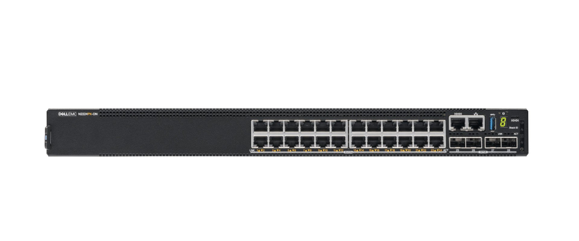 dell DELL N2224PX-ON Gestionate L3 Gigabit Ethernet (10/100/1000) Power over Ethernet (PoE) Suport 1U Negru (210-ASPC) dell DELL N2224PX-ON Gestionate L3 Gigabit Ethernet (10/100/1000) Power over Ethernet (PoE) Suport 1U Negru (210-ASPC)