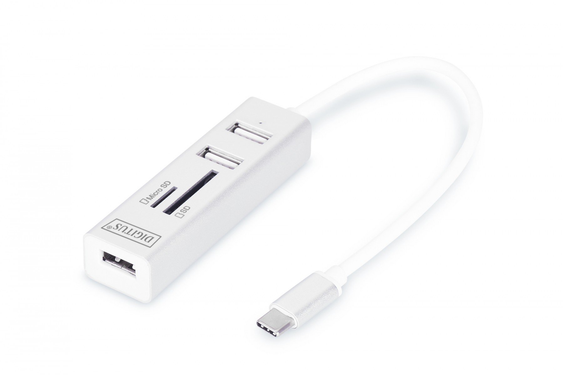 DIGITUS Digitus DA-70243 cititoare de carduri USB 2.0 Alb (DA-70243) DIGITUS Digitus DA-70243 cititoare de carduri USB 2.0 Alb (DA-70243)