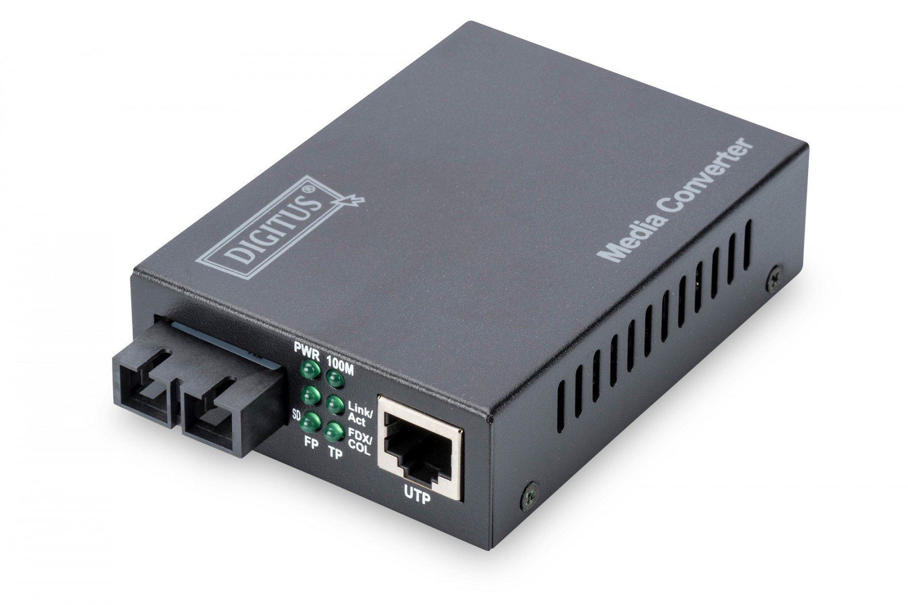 DIGITUS Fast Ethernet Media Converter, Singlemode SC connector, 1310nm, up to 20km (DN-82021-1) DIGITUS Fast Ethernet Media Converter, Singlemode SC connector, 1310nm, up to 20km (DN-82021-1)