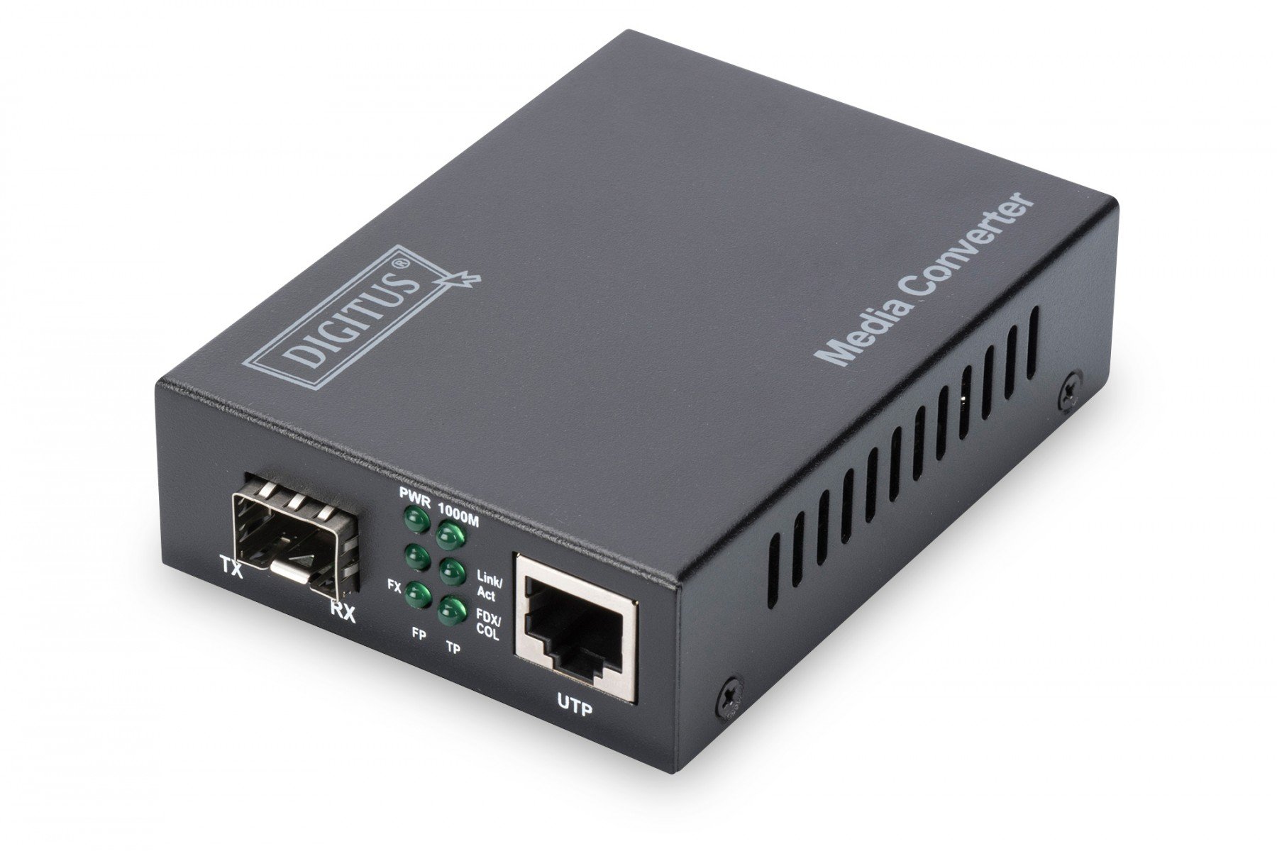 DIGITUS Gigabit Ethernet Media Converter, SFP SFP Open Slot, without SFP Module (DN-82130) DIGITUS Gigabit Ethernet Media Converter, SFP SFP Open Slot, without SFP Module (DN-82130)