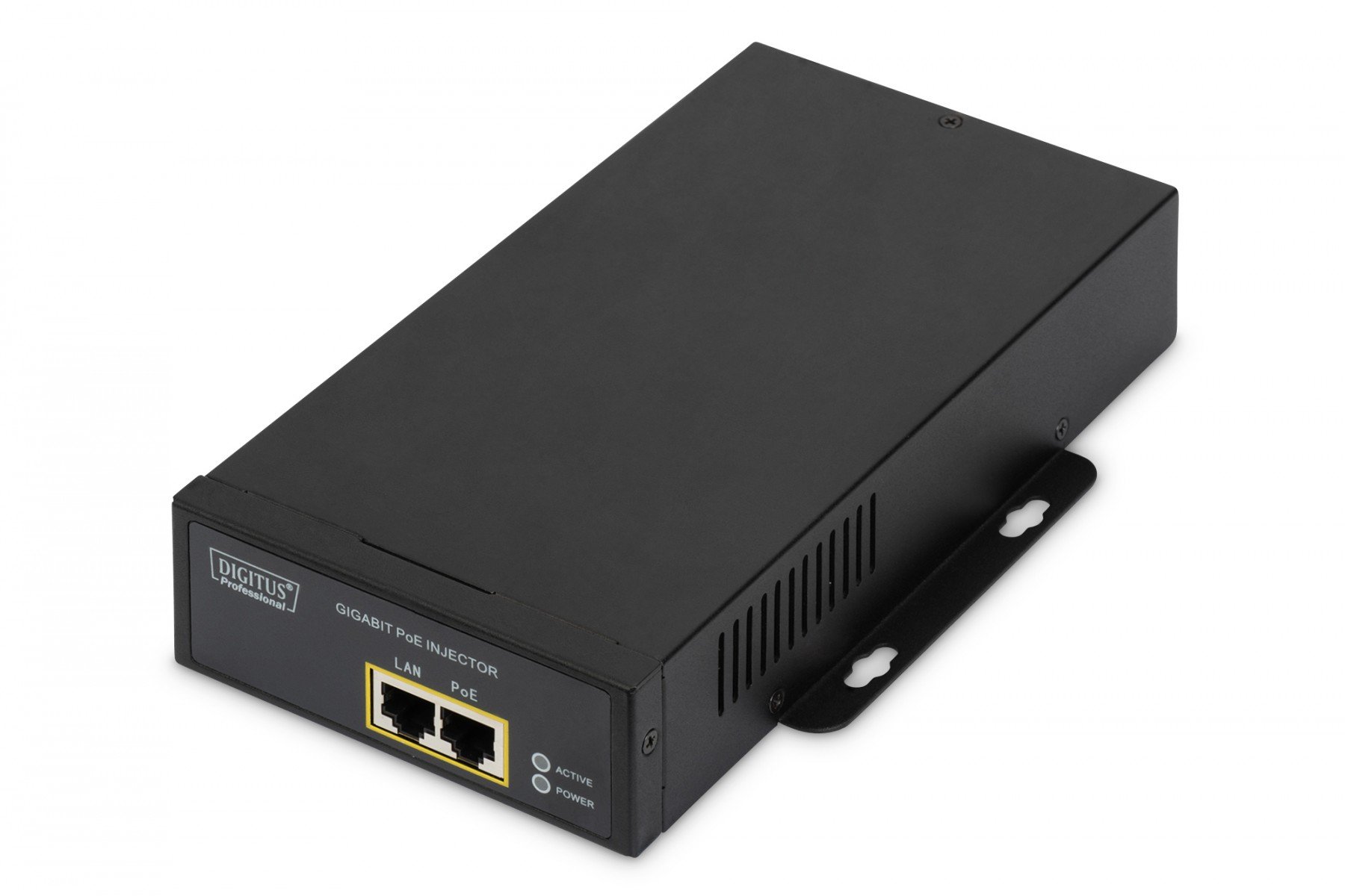 DIGITUS Gigabit Ethernet PoE++ Injector, 802.3at Power pins: 4/5(+),7/8(-) and 3/6(+), 1/2(-), 95W (DN-95107) DIGITUS Gigabit Ethernet PoE++ Injector, 802.3at Power pins: 4/5(+),7/8(-) and 3/6(+), 1/2(-), 95W (DN-95107)