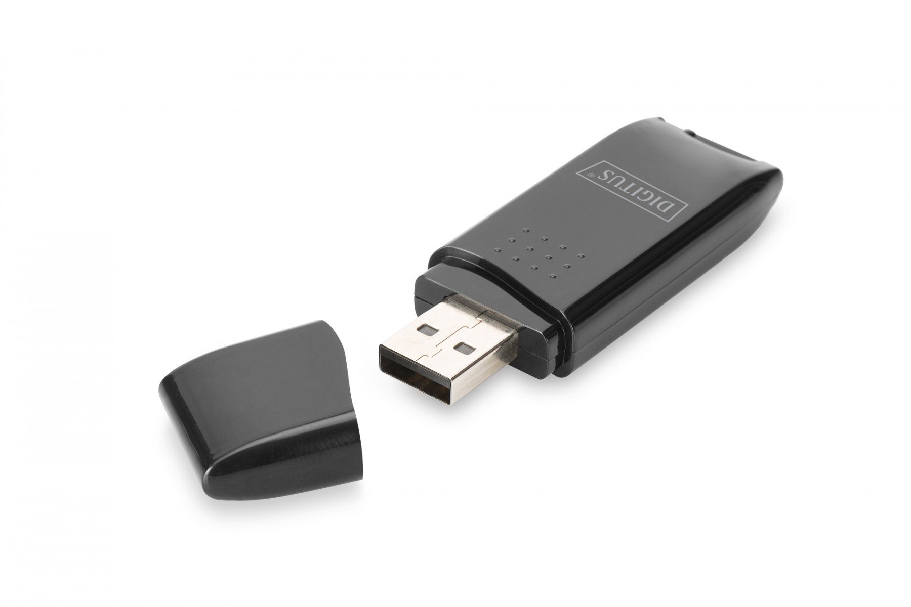 DIGITUS USB 2.0 SD/Micro SD Cardreader for SD (SDHC/SDXC) and TF (Micro-SD) cards (DA-70310-3) DIGITUS USB 2.0 SD/Micro SD Cardreader for SD (SDHC/SDXC) and TF (Micro-SD) cards (DA-70310-3)