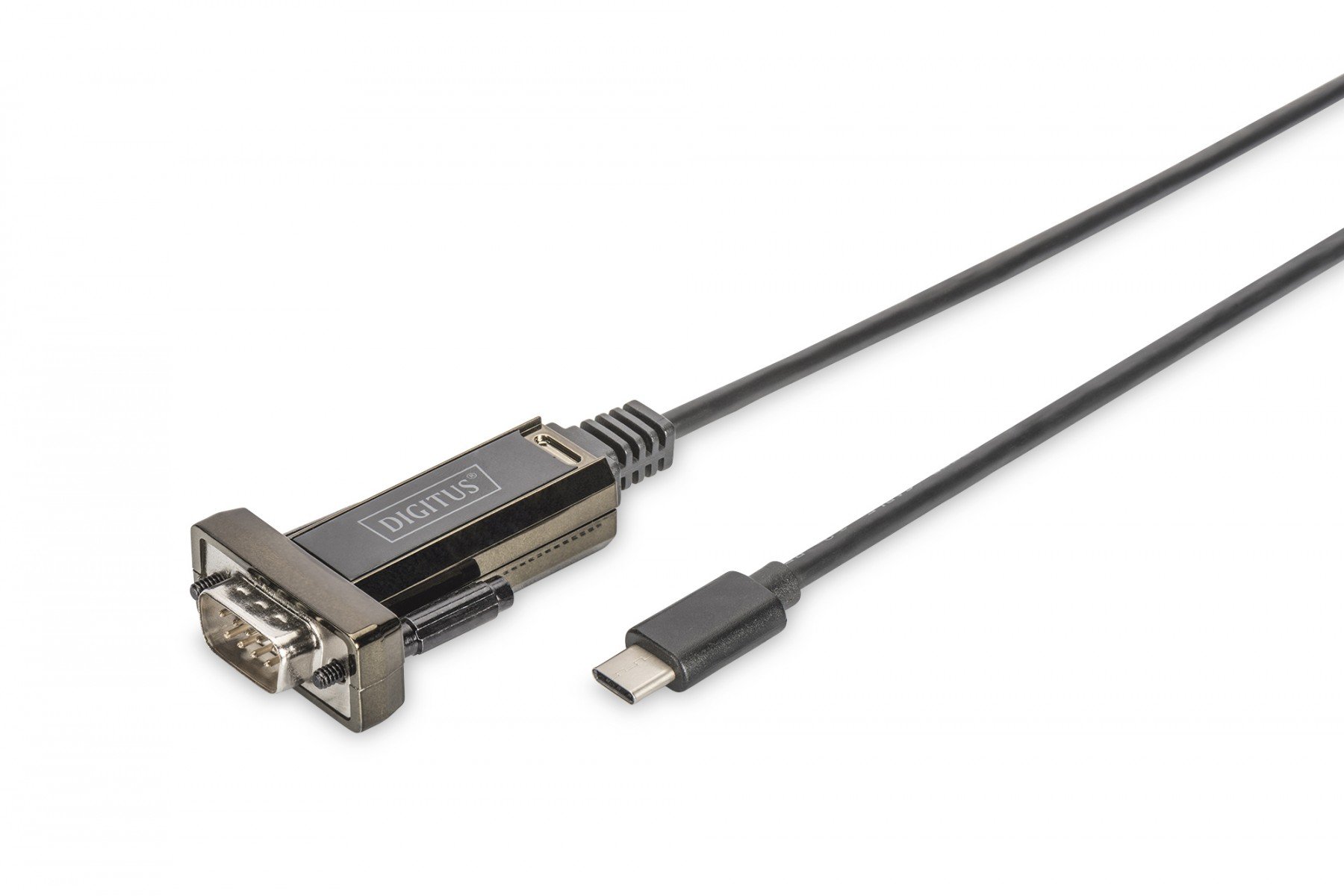DIGITUS USB Type C 2.0 to serial Converter, DSUB 9M 1m cable length, FTDI chipset (DA-70166) DIGITUS USB Type C 2.0 to serial Converter, DSUB 9M 1m cable length, FTDI chipset (DA-70166)