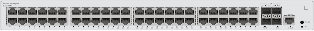 huawei Huawei Switch S220-48T4S (48*GE ports, 4*GE SFP ports, built-in AC power) (98012380) huawei Huawei Switch S220-48T4S (48*GE ports, 4*GE SFP ports, built-in AC power) (98012380)