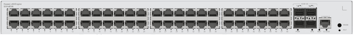 huawei Huawei Switch S310-48T4X (48*GE ports, 4*10GE SFP+ ports, built-in AC power) (98012383)