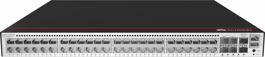 huawei Huawei Switch S5735-S48P4XE-V2 (48*10/100/1000BASE-T ports, 4*10GE SFP+ ports, 2*12GE stack ports, PoE+, without power module) + Software (98012053 + 88037BNL) (S5735-S48P4XE-V2)