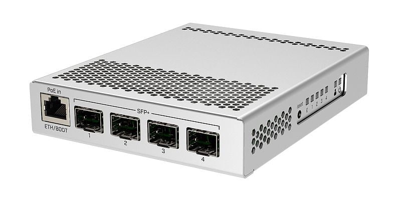 mikrotik Mikrotik CRS305-1G-4S+IN switch-uri Gestionate Gigabit Ethernet (10/100/1000) Power over Ethernet (PoE) Suport Alb (CRS305-1G-4S+IN)