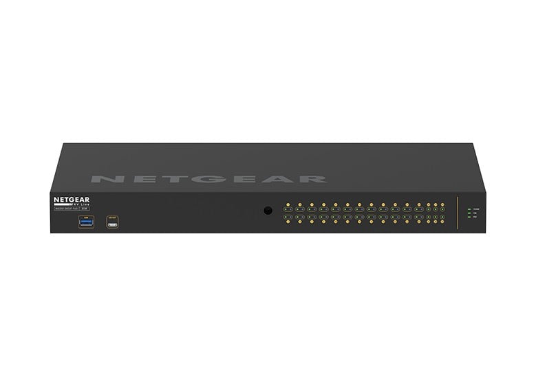 Netgear NETGEAR GSM4230P-100EUS switch-uri Gestionate L2/L3 Gigabit Ethernet (10/100/1000) Power over Ethernet (PoE) Suport 1U Negru (GSM4230P-100EUS)