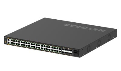 Netgear NETGEAR GSM4248P-100EUS switch-uri Gestionate L2/L3/L4 Gigabit Ethernet (10/100/1000) Power over Ethernet (PoE) Suport Negru (GSM4248P-100EUS)