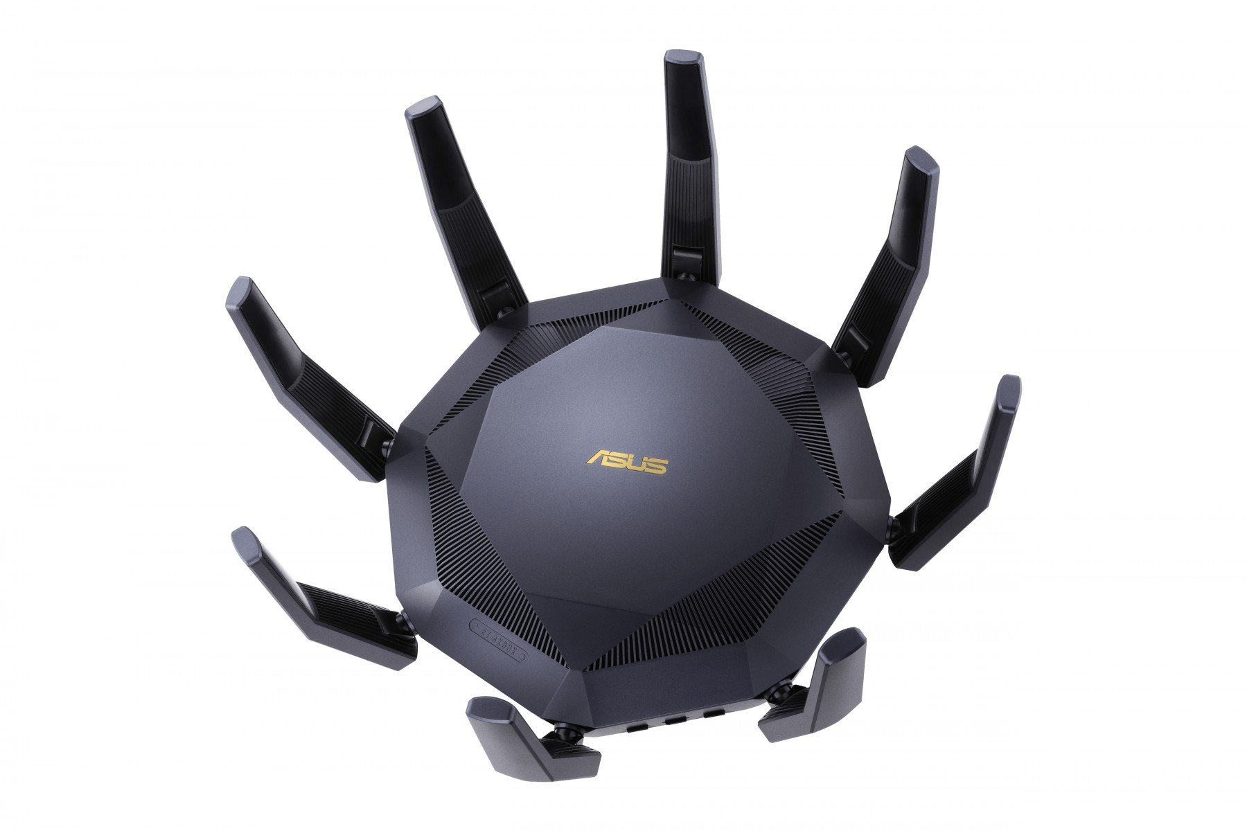 ASUS RT-AX89X AX6000 AiMesh router wireless Ethernet Bandă dublă (2.4 GHz/ 5 GHz) 4G Negru (90IG04J1-BM3010) ASUS RT-AX89X AX6000 AiMesh router wireless Ethernet Bandă dublă (2.4 GHz/ 5 GHz) 4G Negru (90IG04J1-BM3010)