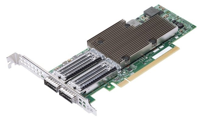 Broadcom BCM957508-P2100G card de rețea Intern Fibră 100000 Mbit/s (BCM957508-P2100G)