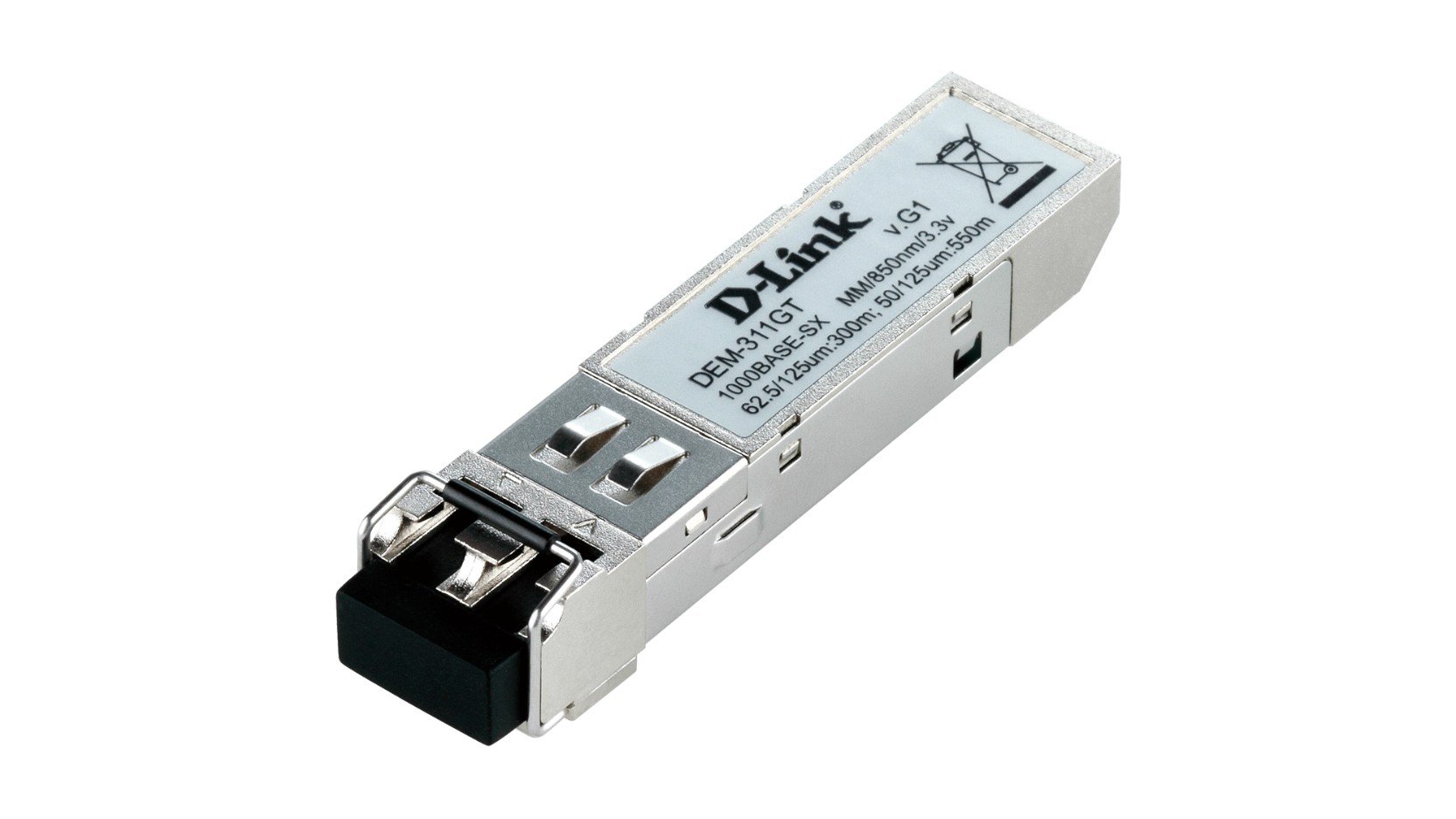 D-Link DEM-311GT module de emisie-recepție pentru rețele Fibră optică 1000 Mbit/s SFP 850 nm (DEM-311GT) D-Link DEM-311GT module de emisie-recepție pentru rețele Fibră optică 1000 Mbit/s SFP 850 nm (DEM-311GT)