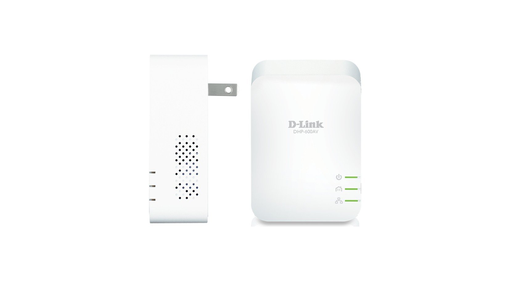 D-Link PowerLine AV2 1000 Mbit/s Ethernet LAN Alb 2 buc. (DHP-601AV/E)