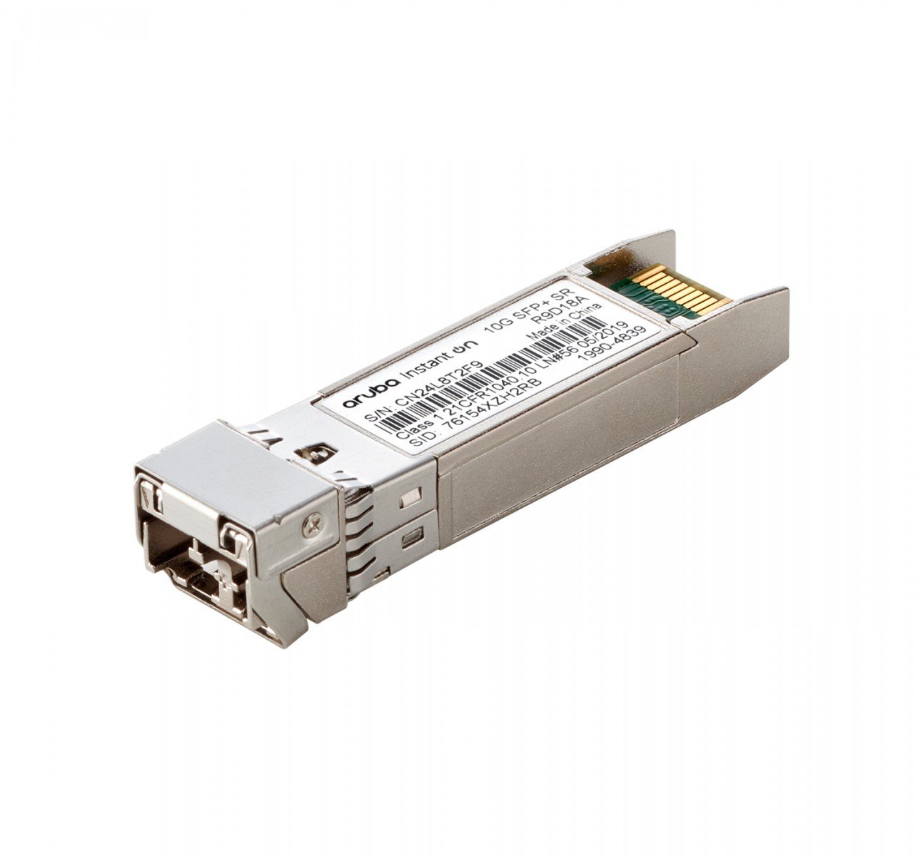 hpe Aruba Instant On 10G SFP+ LC SR 300m OM3 MMF Transceiver (R9D18A) hpe Aruba Instant On 10G SFP+ LC SR 300m OM3 MMF Transceiver (R9D18A)