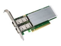 intel INTEL Networking Adapter 2-port 100GbE QSFP28 Intel E810 PCI-E 4.0 LP Bulk (E810CQDA2BLK) intel INTEL Networking Adapter 2-port 100GbE QSFP28 Intel E810 PCI-E 4.0 LP Bulk (E810CQDA2BLK)