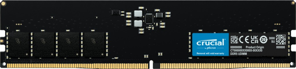 Crucial CT32G48C40U5 module de memorie 32 GB 1 x 32 GB DDR5 4800 MHz (CT32G48C40U5) Crucial CT32G48C40U5 module de memorie 32 GB 1 x 32 GB DDR5 4800 MHz (CT32G48C40U5)