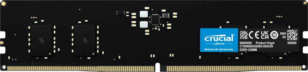 Crucial CT8G48C40U5 module de memorie 8 GB 1 x 8 GB DDR5 4800 MHz CCE (CT8G48C40U5) Crucial CT8G48C40U5 module de memorie 8 GB 1 x 8 GB DDR5 4800 MHz CCE (CT8G48C40U5)