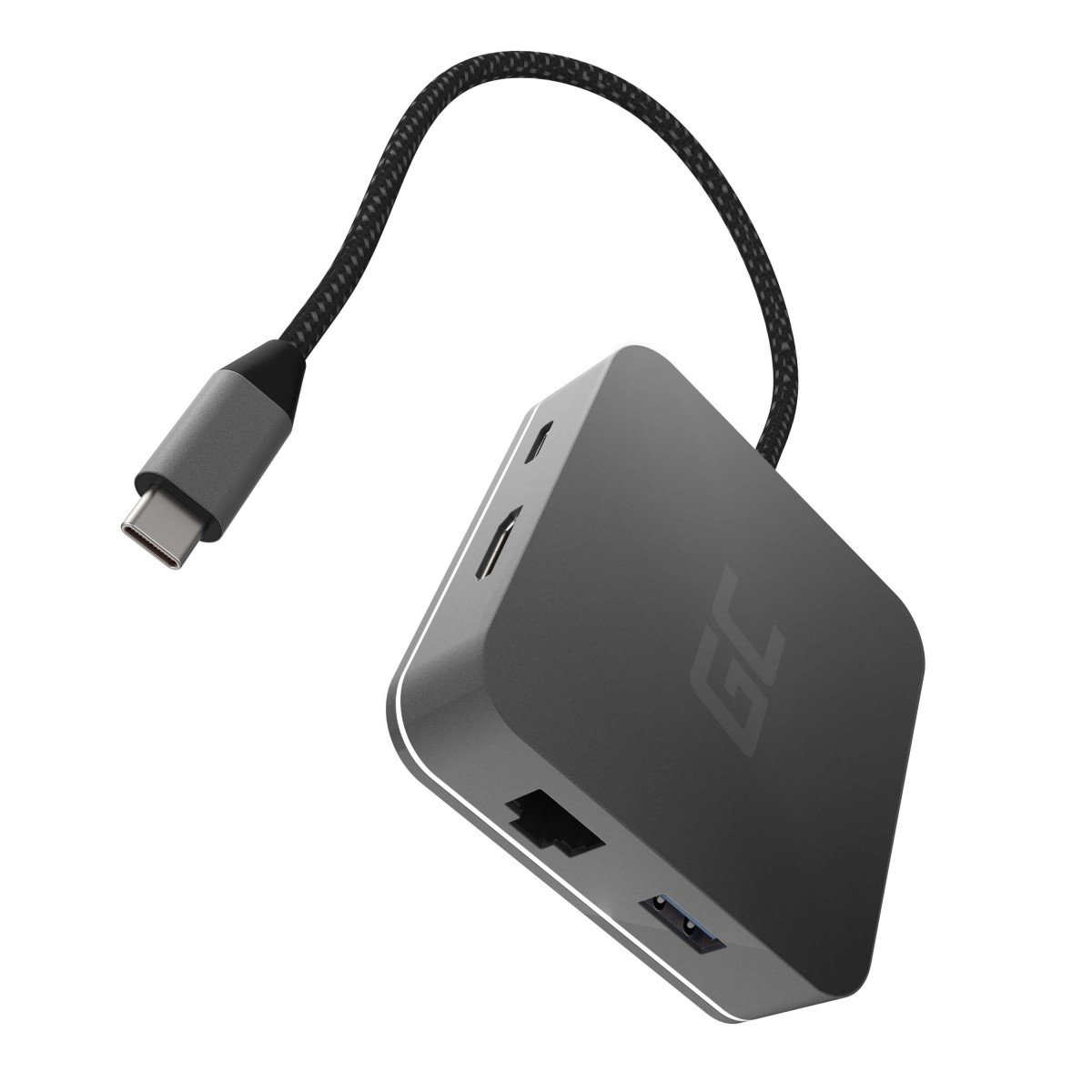 Green Cell AK61 hub-uri de interfață USB 3.2 Gen 1 (3.1 Gen 1) Type-C Argint (AK61) Green Cell AK61 hub-uri de interfață USB 3.2 Gen 1 (3.1 Gen 1) Type-C Argint (AK61)