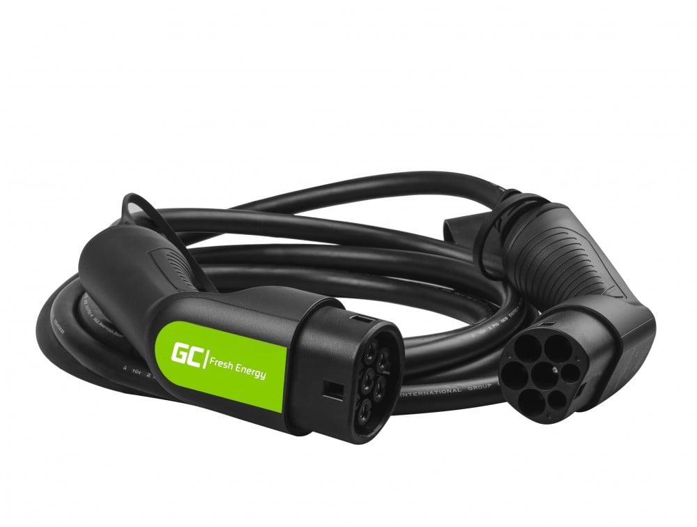 Green Cell EV09 cablu încărcare vehicul electric Negru Tip 2 1 5 m (EV09) Green Cell EV09 cablu încărcare vehicul electric Negru Tip 2 1 5 m (EV09)
