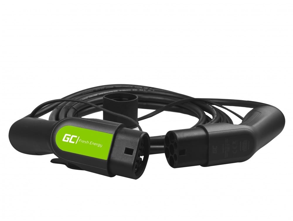 Green Cell EV13 cablu încărcare vehicul electric Negru Tip 2 1 5 m (EV13) Green Cell EV13 cablu încărcare vehicul electric Negru Tip 2 1 5 m (EV13)